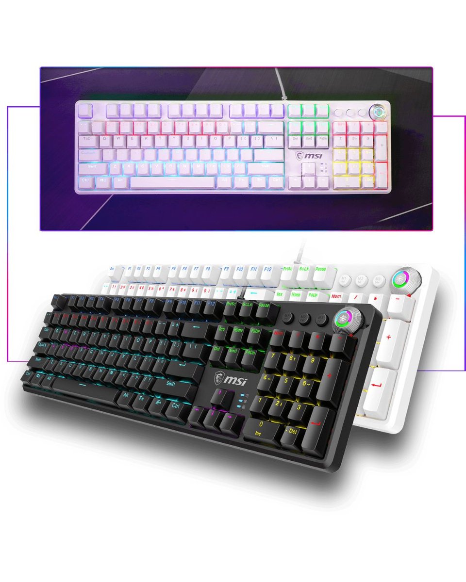 MSI Vigor GK50Z V2 Mechanical Gaming Keyboard