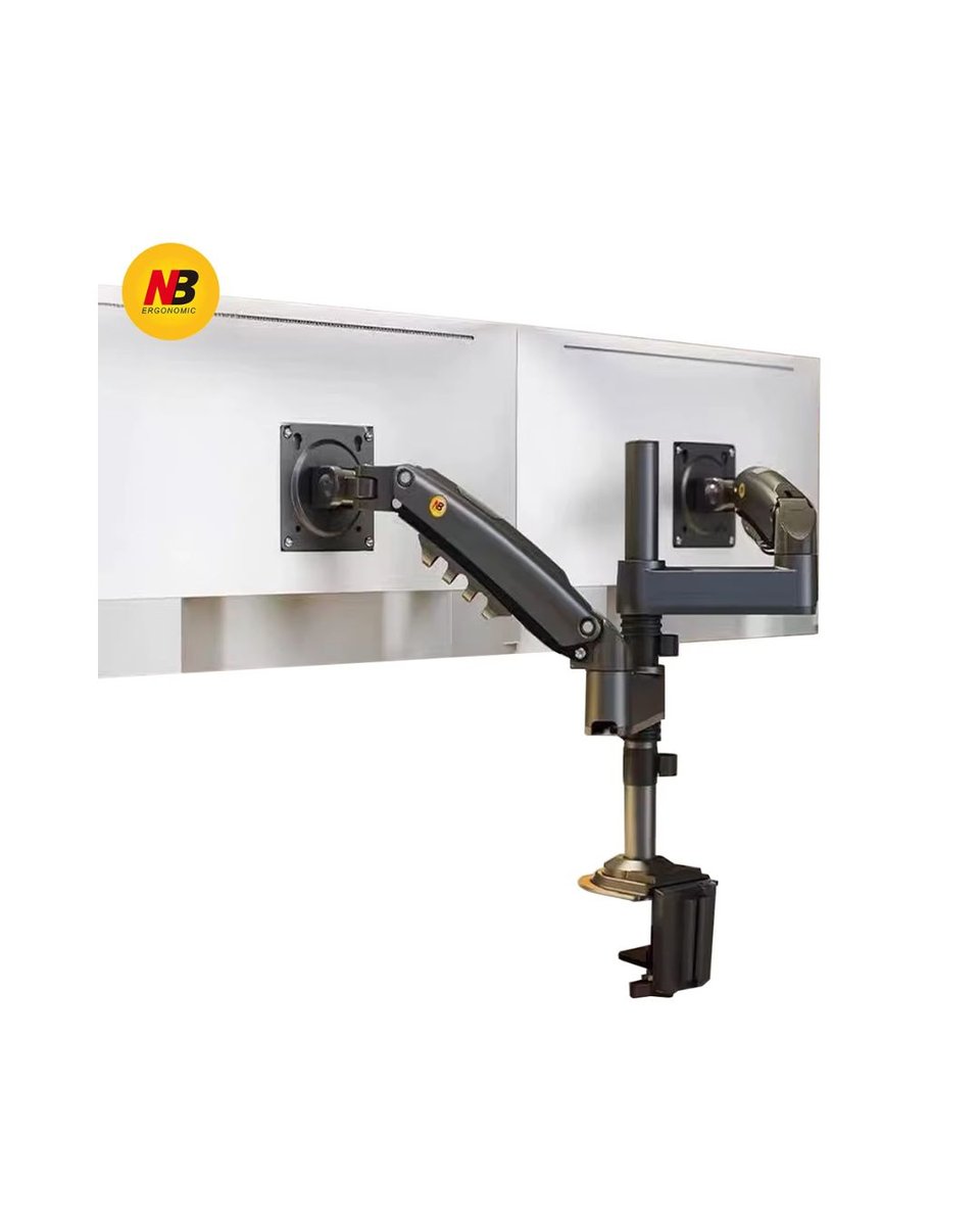 North Bayou H180 Universal Dual Monitor arm