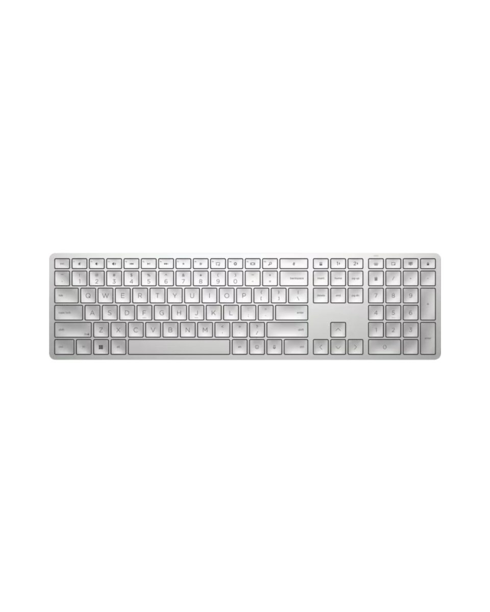 HP 970 Programmable Wireless Keyboard – Bluetooth, Backlit, Multi-Device